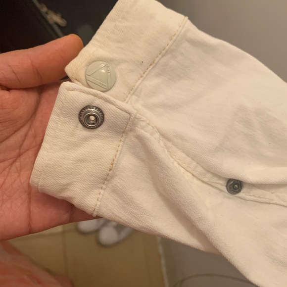 G Star White Denim Jacket - Picture 9 of 15